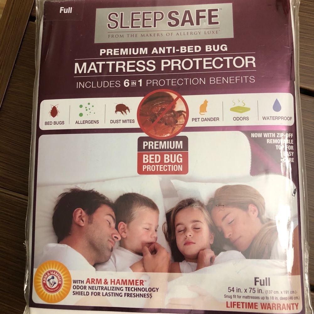 MATTRESS PROTECTOR FULL- water & bedbug proof NEW
